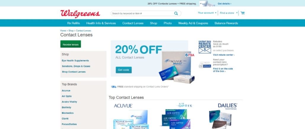 Walgreens Homepage