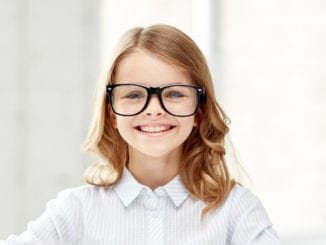 Girl with glasses