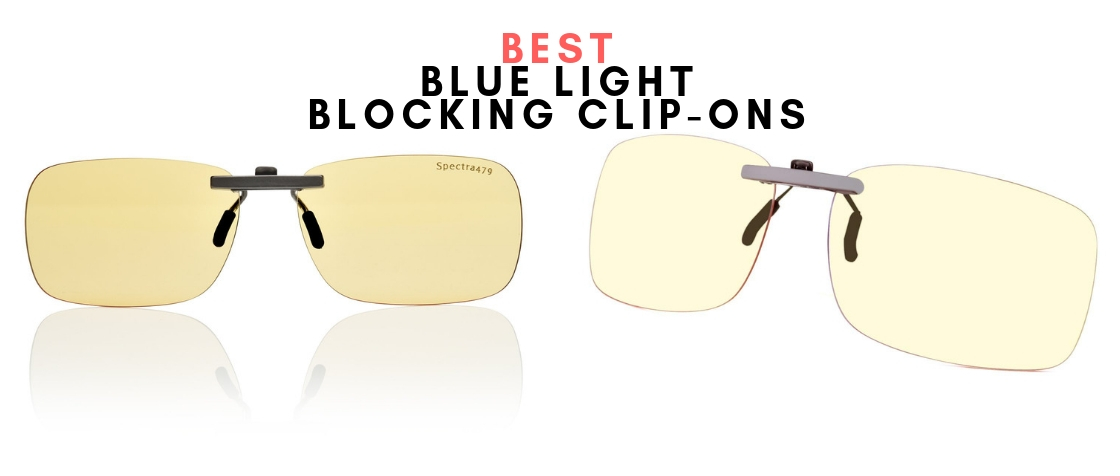 Clip On Flip Up Blue Light Blocking protezione UV400 guida lenti per occhiali 