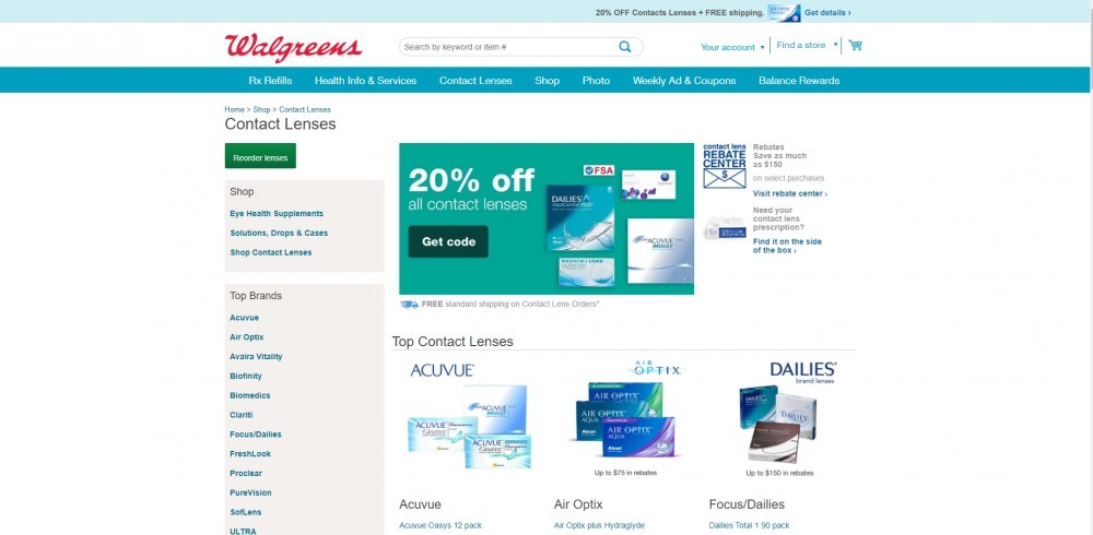 Walgreens Homepage