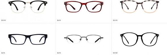 Mens frame from Zenni optical